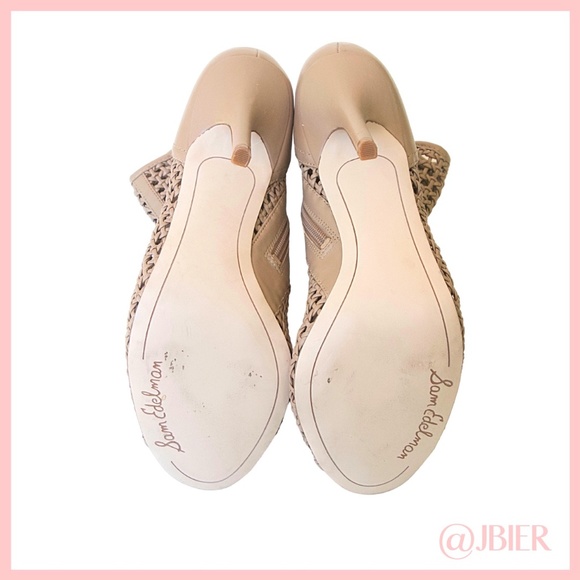 Sam Edelman Aubriana Woven Booties - Picture 4 of 4